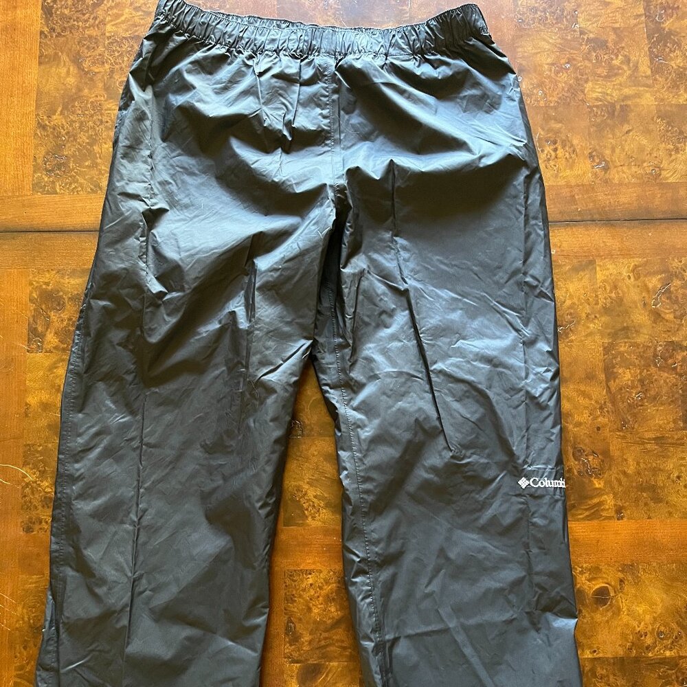 Men's Columbia Omnitech Rain pants Size XL 32L Waterproof and Breathable